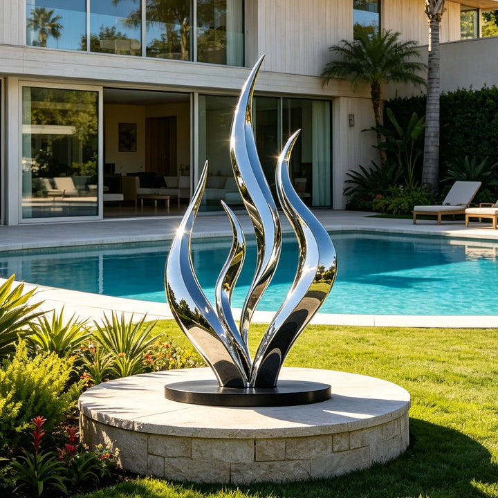 How Stainless Steel Sculptures Perform in Extreme Weather Conditions