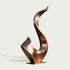 Modern Abstract Bronze Sculpture 