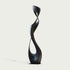 Contemporary Abstract Sculpture Elegant Muse on a white background