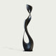 Contemporary Abstract Sculpture Elegant Muse on a white background