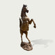 Rearing Steed Bronze Horse Statue Large Garden Statues on a white background
