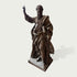 Apostle Paul Holding Sword And Book Classic Bronze Figure Statue on a white background