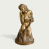Classical Wavy Hair Female Art Decor Bronze Statue 
