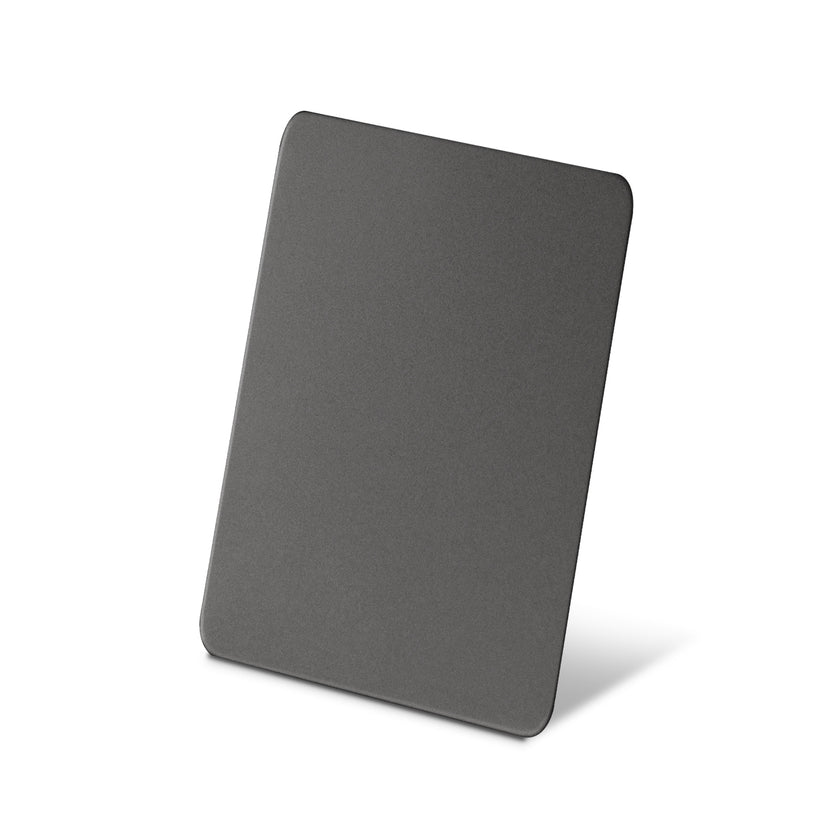 Stainless Steel Color Sample Matte Black