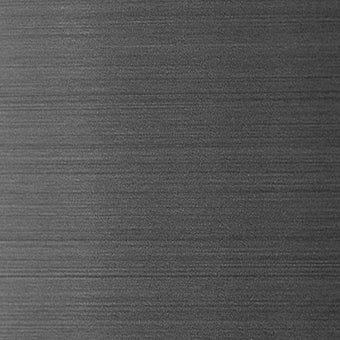 Stainless Steel Color Sample Brushed Black