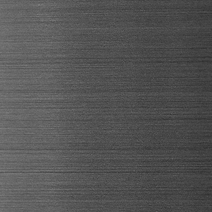 Stainless Steel Color Sample Brushed Black