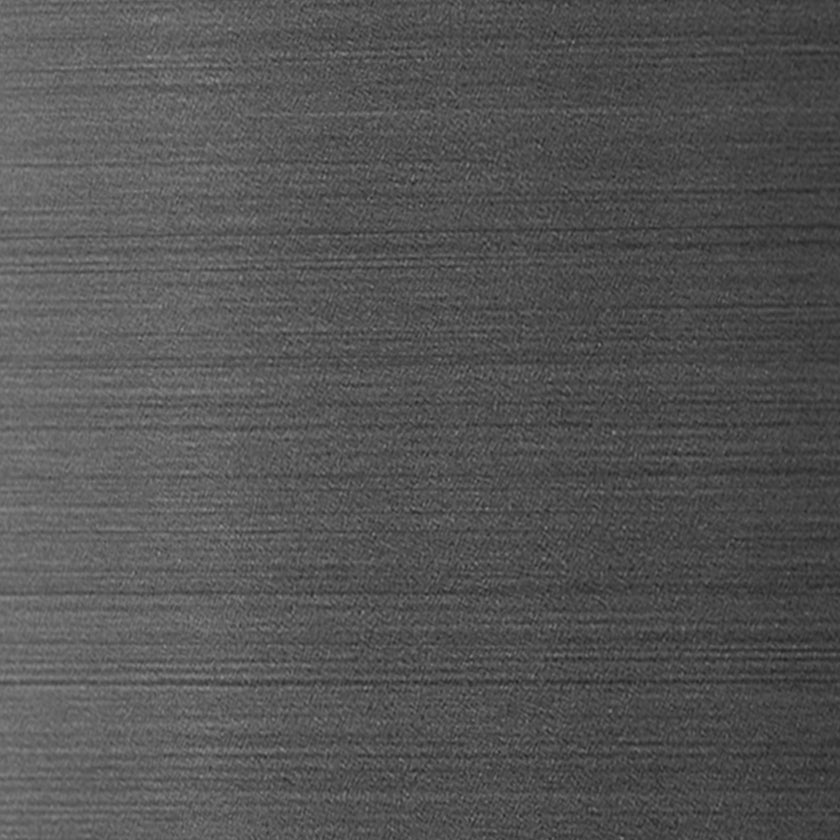 Stainless Steel Color Sample Brushed Black
