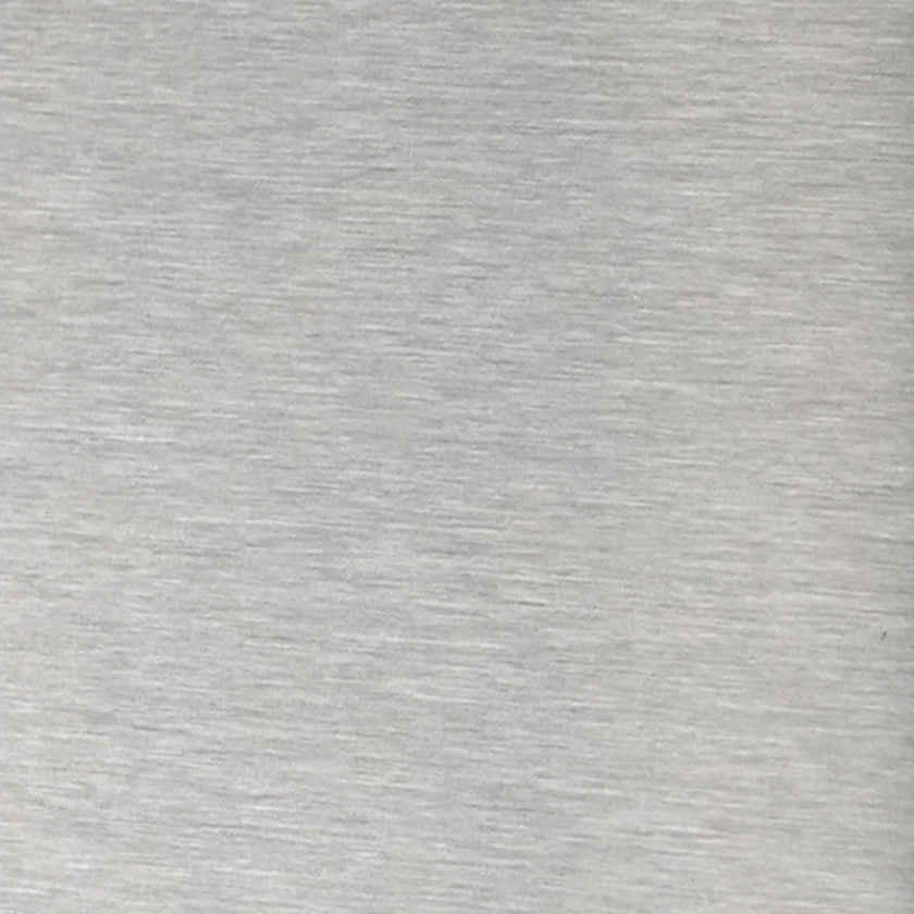 Stainless Steel Color Sample Brushed Silver
