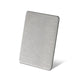 Stainless Steel Color Sample Brushed Silver