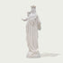 Blessed Virgin Mary And Christ Child Marble Statue on a white background
