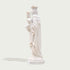 Blessed Virgin Mary And Christ Child Marble Statue on a white background