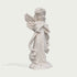 Standing Praying Child Angel Marble Statue on a light gray background