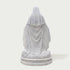 Mother Mary Our Lady Of Grace Marble Statue on a white background