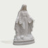 Mother Mary Our Lady Of Grace Marble Statue on a white background