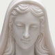 Mother Mary Our Lady Of Grace Marble Statue on a white background
