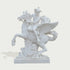 Famous Marble Sculpture of Mythological Pegasus  on a white background