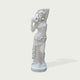 Estate-Grade Greek Goddess Sculpture Marble Fountain For Private Luxury Manors in the background on a white background