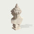 Classic Male Greek Statues Marble Bust Sculpture on a light gray background