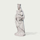 Virgin Mary And Child Marble Statue Outdoor Sculpture on a white background