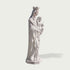 Virgin Mary And Child Marble Statue Outdoor Sculpture on a white background