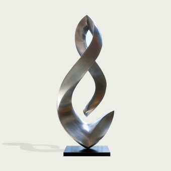 Abstract Stainless Steel Sculpture 