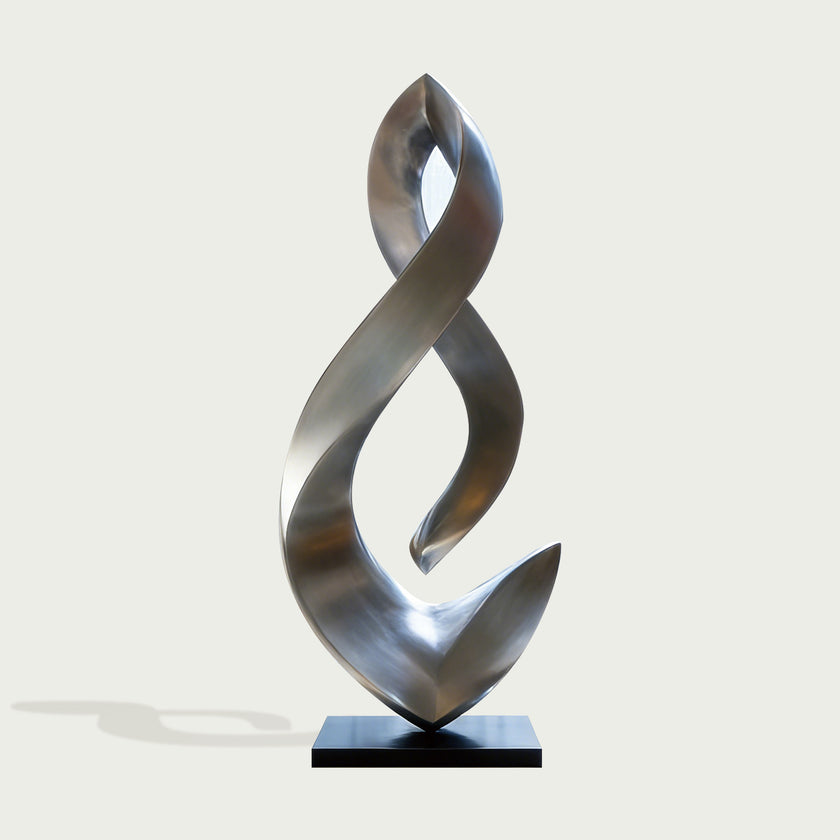 Abstract Stainless Steel Sculpture 